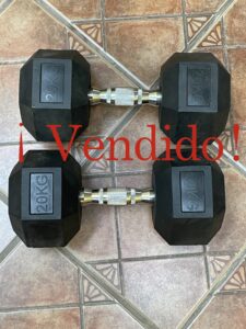 Mancuernas de 20 kilos c/u