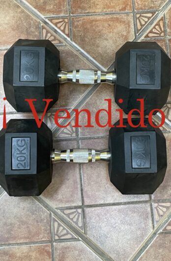 Mancuernas de 20 kilos c/u