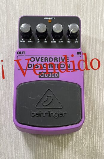 Pedal de guitarra Behringer Overdrive Distortion