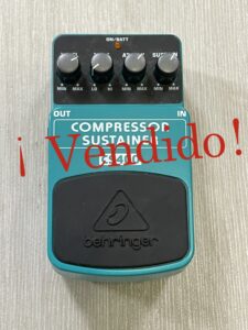 Pedal de guitarra Behringer Compression Sustainer
