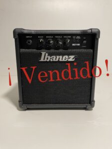 Amplificador de bajo eléctrico Ibanez 10 Watts